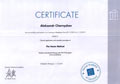 Сертификат стоматолога терапевта клиники "РифЭль"